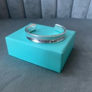 ❗️SOLD❗️Authentic Tiffany & Co. 1837 Sterling Silver Cuff Bracelet